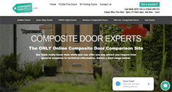 Desktop Screenshot of compositedoorprices.co.uk